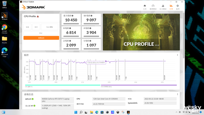 ROG枪神6 Plus超竞版评测：16核酷睿i9-12950HX+满功耗RTX 3080Ti