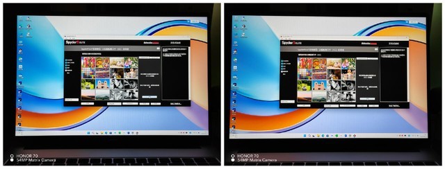 荣耀MagicBook X 16 2022的屏幕测试，这是翻车了？