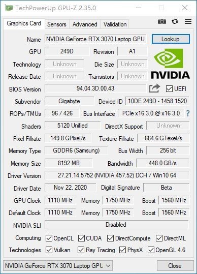 RTX3060与RTX3070两款显卡性能相差几何？