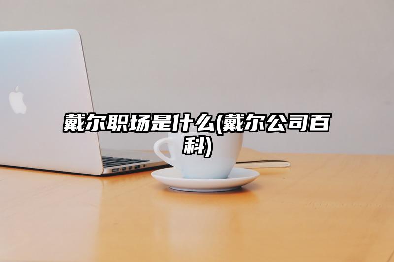 戴尔职场是什么(戴尔公司百科)