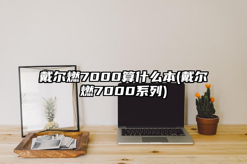 戴尔燃7000算什么本(戴尔燃7000系列)