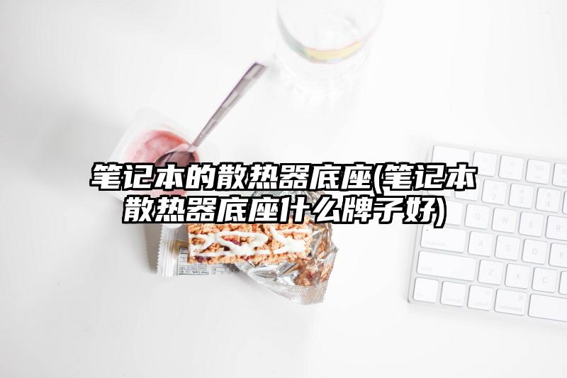 笔记本的散热器底座(笔记本散热器底座什么牌子好)