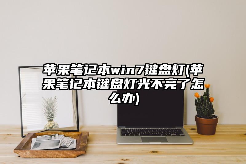 苹果笔记本win7键盘灯(苹果笔记本键盘灯光不亮了怎么办)