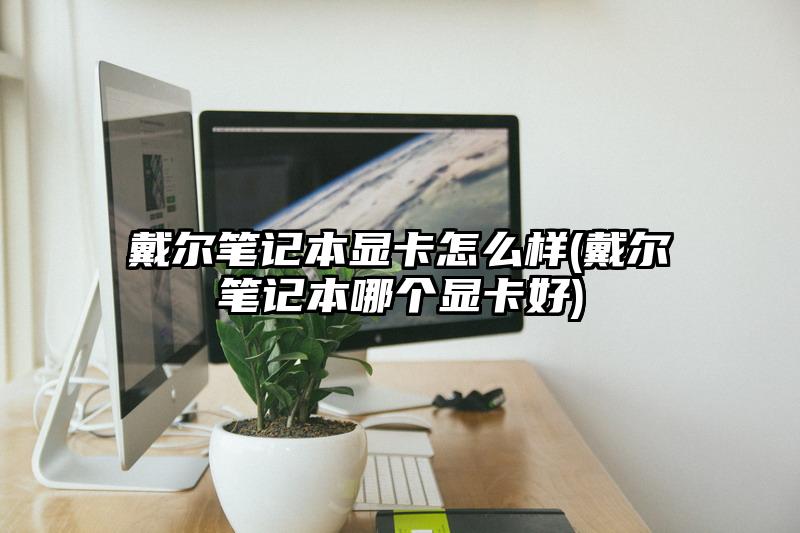 戴尔笔记本显卡怎么样(戴尔笔记本哪个显卡好)