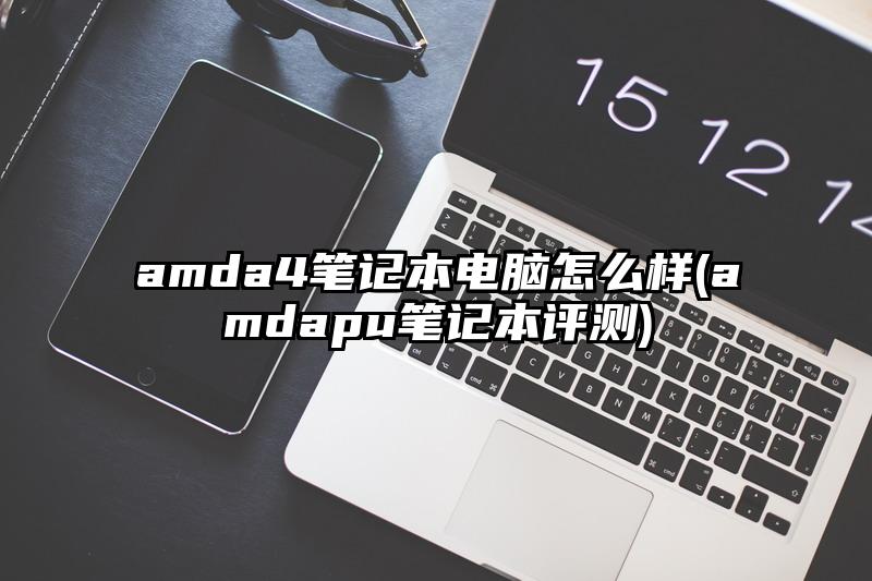 amda4笔记本电脑怎么样(amdapu笔记本评测)