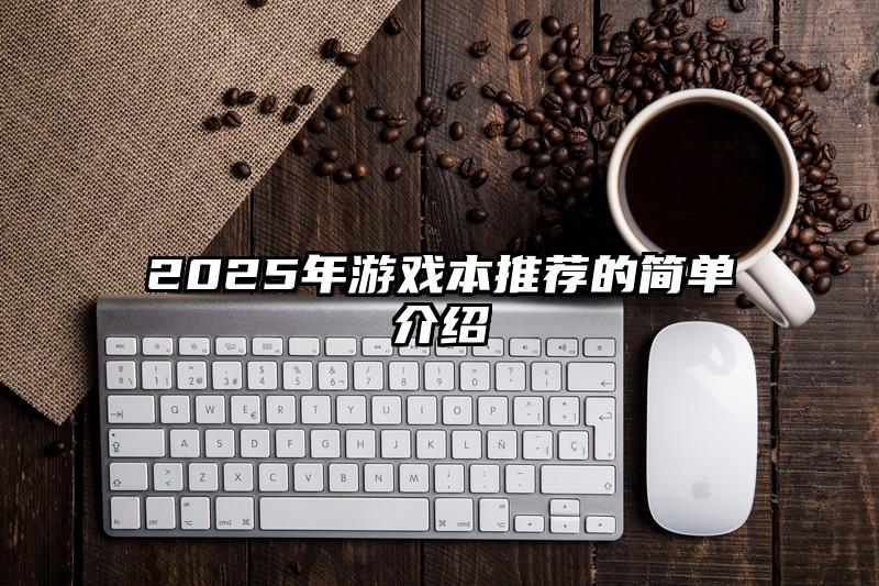 2025年游戏本推荐的简单介绍