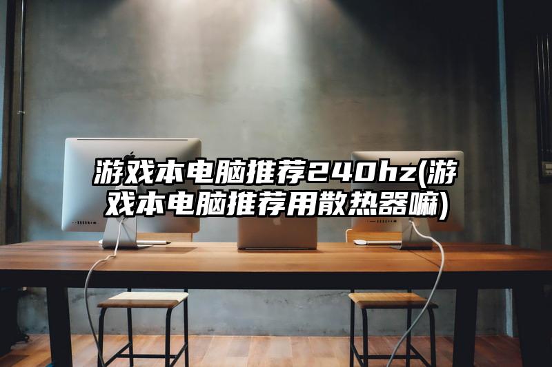 游戏本电脑推荐240hz(游戏本电脑推荐用散热器嘛)