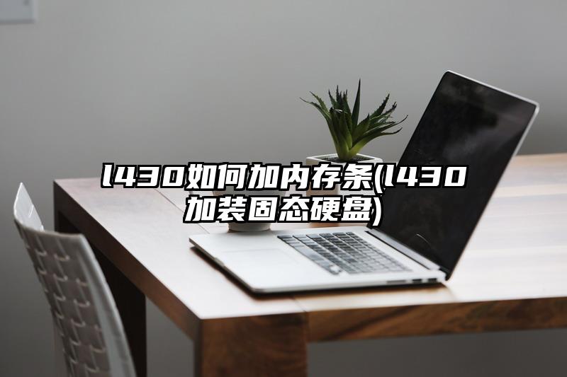 l430如何加内存条(l430加装固态硬盘)