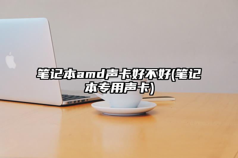 笔记本amd声卡好不好(笔记本专用声卡)