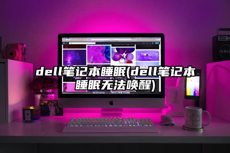 dell笔记本睡眠(dell笔记本睡眠无法唤醒)