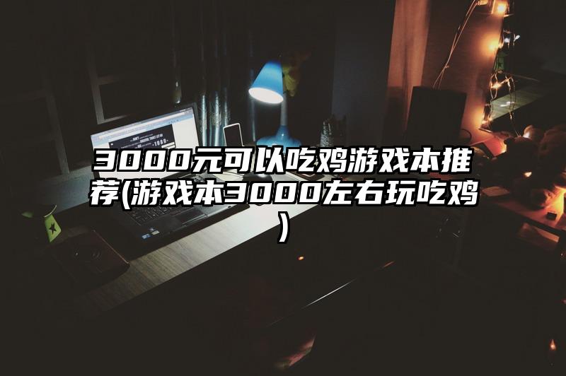 3000元可以吃鸡游戏本推荐(游戏本3000左右玩吃鸡)