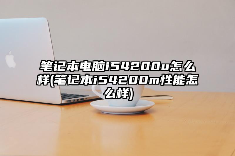 笔记本电脑i54200u怎么样(笔记本i54200m性能怎么样)