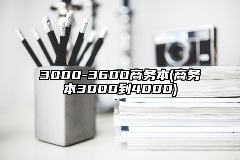 3000-3600商务本(商务本3000到4000)