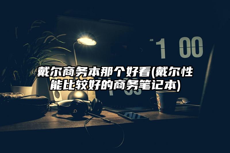 戴尔商务本那个好看(戴尔性能比较好的商务笔记本)