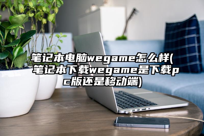 笔记本电脑wegame怎么样(笔记本下载wegame是下载pc版还是移动端)