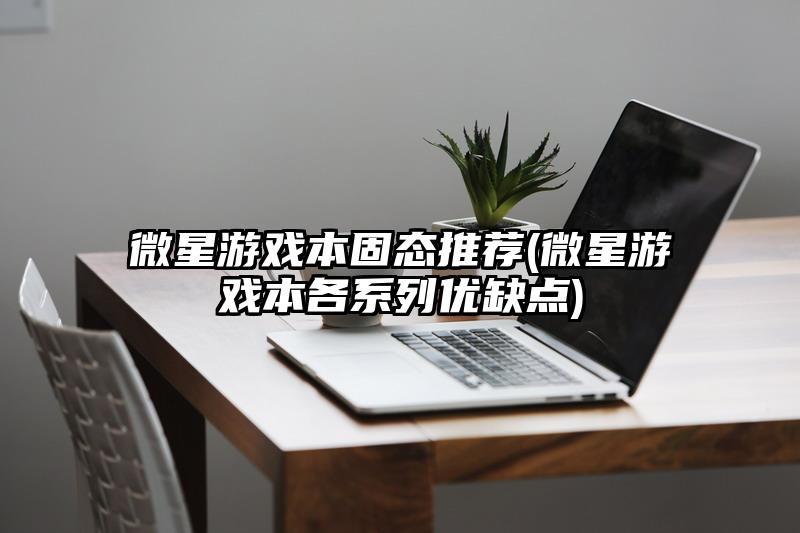 微星游戏本固态推荐(微星游戏本各系列优缺点)