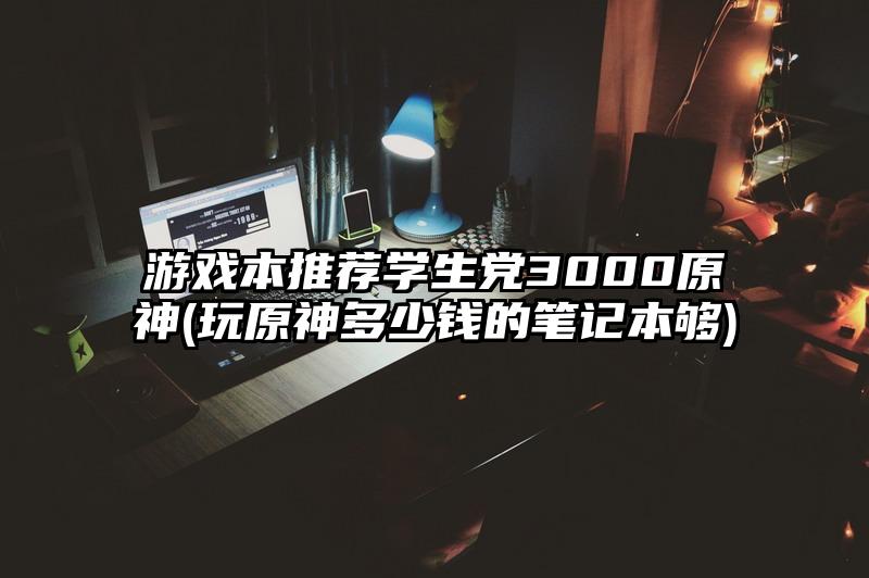 游戏本推荐学生党3000原神(玩原神多少钱的笔记本够)