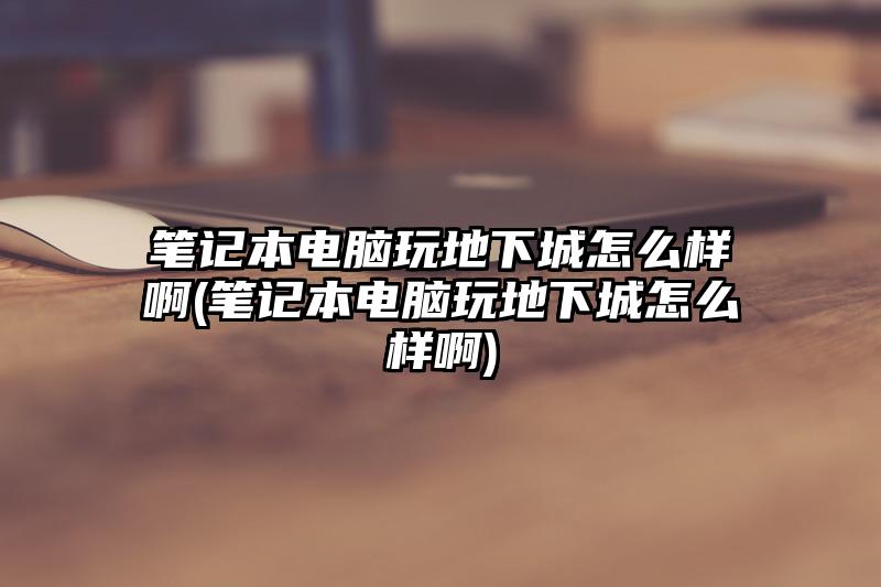 笔记本电脑玩地下城怎么样啊(笔记本电脑玩地下城怎么样啊)