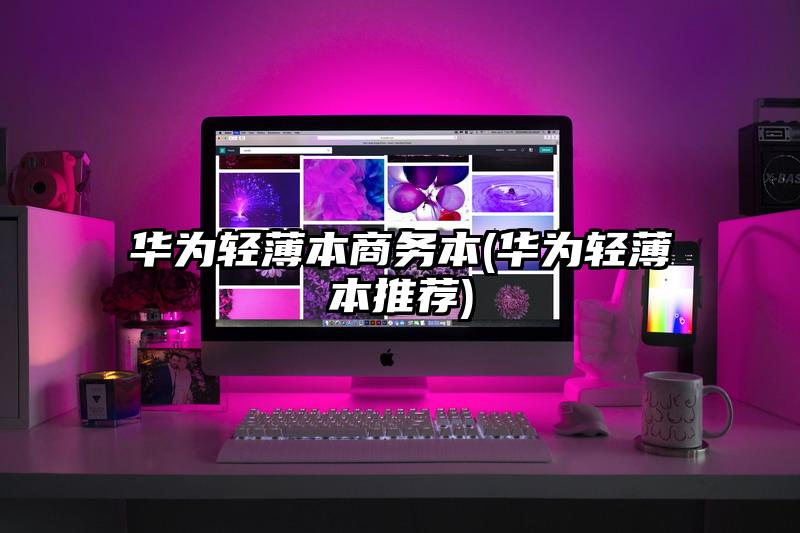 华为轻薄本商务本(华为轻薄本推荐)