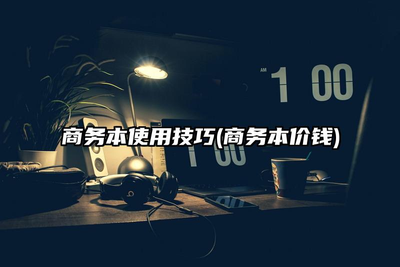 商务本使用技巧(商务本价钱)