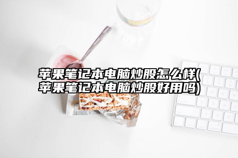 苹果笔记本电脑炒股怎么样(苹果笔记本电脑炒股好用吗)