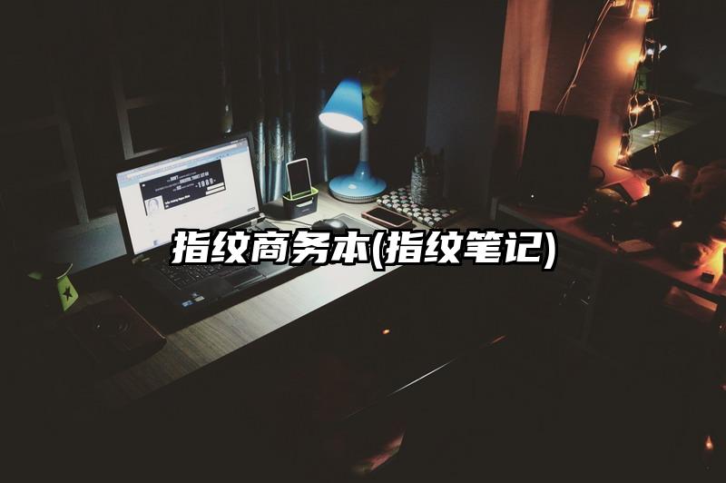指纹商务本(指纹笔记)