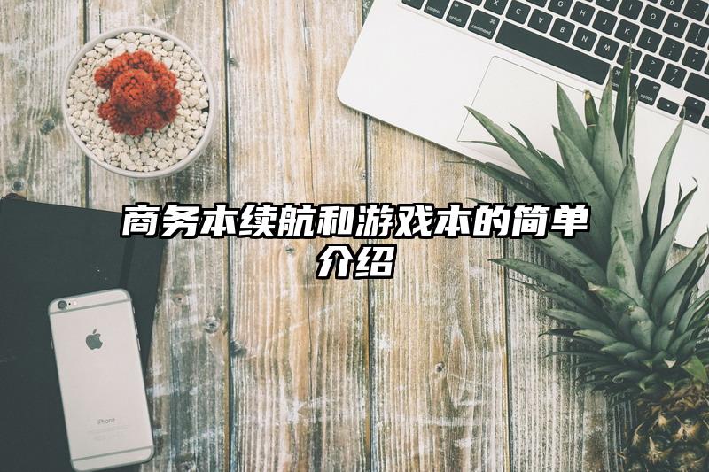 商务本续航和游戏本的简单介绍