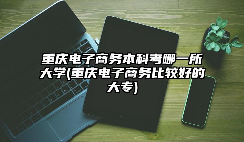 重庆电子商务本科考哪一所大学(重庆电子商务比较好的大专)
