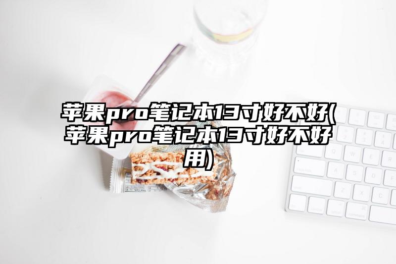 苹果pro笔记本13寸好不好(苹果pro笔记本13寸好不好用)