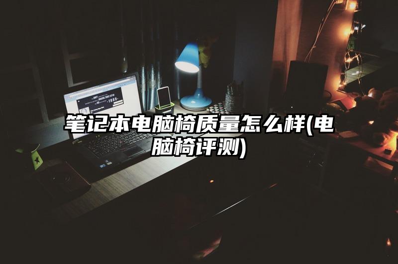 笔记本电脑椅质量怎么样(电脑椅评测)