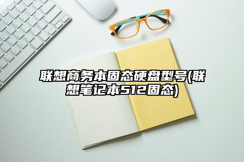 联想商务本固态硬盘型号(联想笔记本512固态)