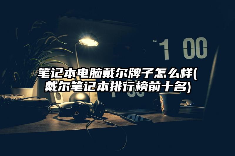 笔记本电脑戴尔牌子怎么样(戴尔笔记本排行榜前十名)