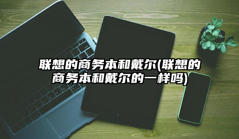 联想的商务本和戴尔(联想的商务本和戴尔的一样吗)