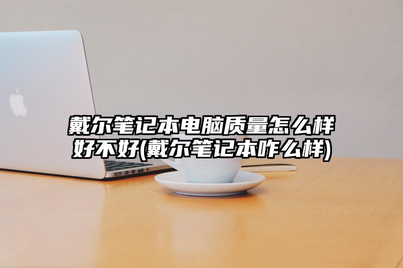 戴尔笔记本电脑质量怎么样好不好(戴尔笔记本咋么样)
