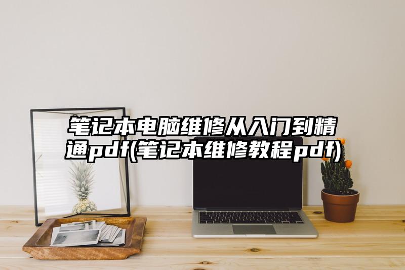 笔记本电脑维修从入门到精通pdf(笔记本维修教程pdf)