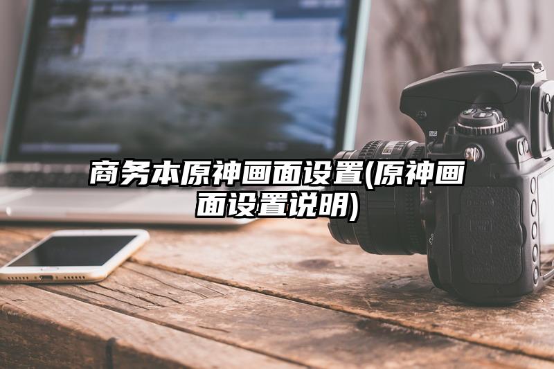 商务本原神画面设置(原神画面设置说明)