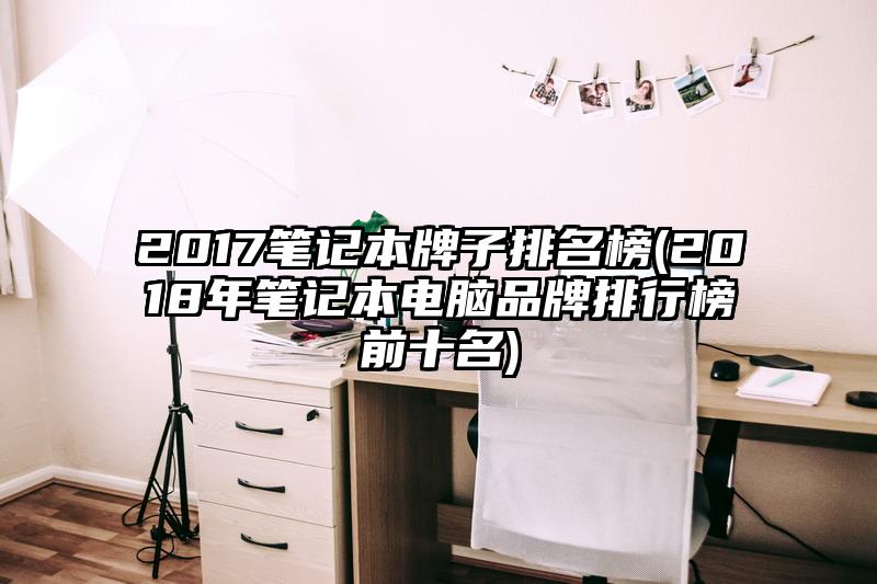 2017笔记本牌子排名榜(2018年笔记本电脑品牌排行榜前十名)